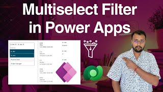 Apply Multi select Filter in PowerApps Gallery Dataverse Complex Columns [upl. by Natam]