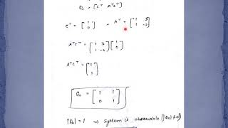 Kalmans Test for Controllability and Observability [upl. by Nissensohn]