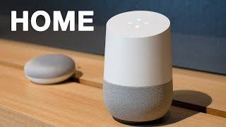 Así son los Google Home y Home Mini ALTAVOCES INTELIGENTES [upl. by Allesig]