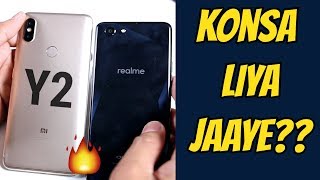 RealMe Vs Real You  Full Comparison Video RealMe 1 Vs Redmi Y2 [upl. by Broeker194]