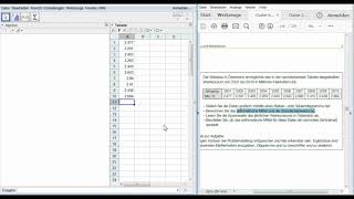 GeoGebra  Statistische Kennzahlen Mittelwert Medien Standardabweichung [upl. by Ganny936]