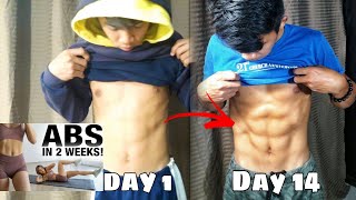 I tried Chloe Ting 2 week shred Challenge  Abs Workout [upl. by Newfeld65]