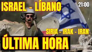 ÚLTIMA HORA ISRAEL  LÍBANO LA RESPUESTA NOTICIAS INTERNACIONALES JREntreComillas Actualidad [upl. by Aidroc]