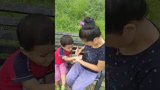 😱😱twist for end😜😂funnyshorts littlebaby trendingshorts trending shortsfeed viralshorts shorts [upl. by Valleau]