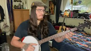 Cherokee Shuffle  Clawhammer Banjo Nylgut Strings [upl. by Gillie557]