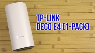 Распаковка TPLINK Deco E4 1Pack [upl. by Cullie10]