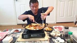 My Korean BBQ eating show [upl. by Harvie909]