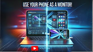 How to Turn Your Phone into a Second Monitor in 2 Minutes 📱💻  Boost Productivity Fast [upl. by Kcirrag859]