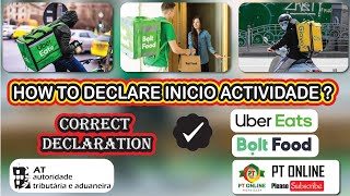 HOW TO APPLY FOR BOLT FOOD PORTUGAL HOW TO APPLY FOR FOOD DELIVERY JOB BOLT FOOD  UBER EATS [upl. by Nereus134]