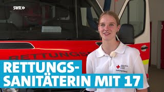 Rettungssanitäterin mit 17 Ausbildung während der Schulzeit [upl. by Grenier]