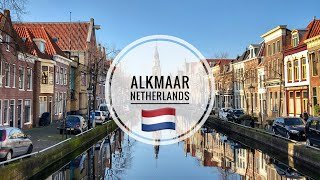 Alkmaar Netherlands 🇳🇱 August 2022  Walking Tour 4k 60fps UHD [upl. by Emylee]