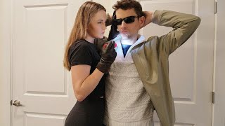 ASMR FULL BODY TSA Pat Down  Fast amp Aggressive Roleplay  Hair Skin Nails DNA Test [upl. by Ez]