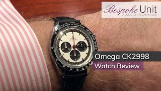 Omega Speedmaster CK2998 Pulsometer Watch Review A Timeless PreProfessional [upl. by Scammon]