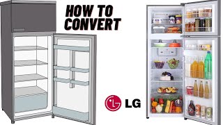 How to convert freezer to fridge LG refrigerator inverter linear [upl. by Yunfei]