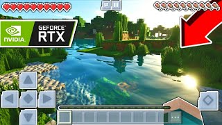 RTX TOP 5 BEST SHADERS For MCPE 2020 116  Minecraft Pocket Edition PE W10 Xbox PS4 [upl. by Quincy]