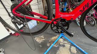 2021 Specialized Creo SL E5 Replacing Praxis with Wolf Tooth Chainring [upl. by Philander]