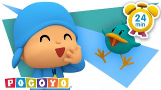 🏕️ POCOYO ITALIANO  Andiamo ad accamparci  24 min   VIDEO e CARTONI ANIMATI per bambini [upl. by Novyat]