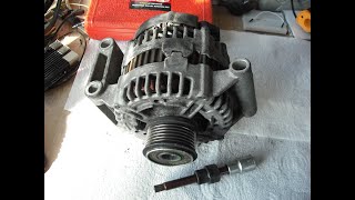 Ford Transit Alternator Bearing Change [upl. by Nnylannej]