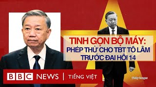 TINH GỌN BỘ MÁY PHÉP THỬ CHO TỔNG BÍ THƯ TÔ LÂM TRƯỚC ĐẠI HỘI 14 [upl. by Nura391]