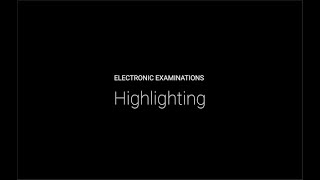 Key features of SACE electronic exams  Highlighting and adding notes [upl. by Viens]