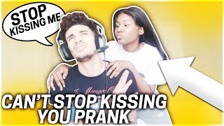 I CANT STOP KISSING YOU PRANK ON BOYFRIEND [upl. by Nay849]