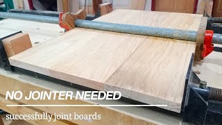 Jointing without jointer [upl. by Iduj762]