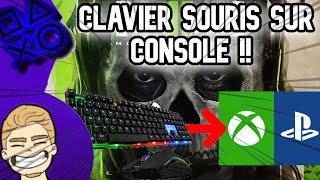 TUTO JOUER À MW2 CLAVIER SOURIS SUR CONSOLE ⌨️🖱️ Playstation et Xbox [upl. by Derwin]