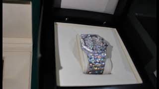 FULLY ICED OUT AUDEMARS PIGUET amp ROLEX UNBOXING [upl. by Epilif972]