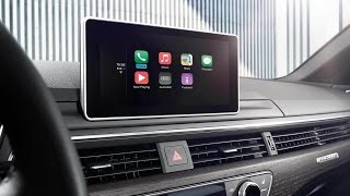 The Audi A4 Smartphone Interface [upl. by Eilime]