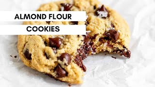 Almond Flour Chocolate Chip Cookies [upl. by Tami819]