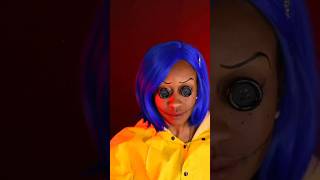 CORALINE COSPLAY  shorts transitions cosplay [upl. by Joya]