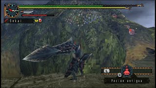 MHFU  Yama Tsukami HR9  Long Sword [upl. by Rojam]