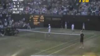 Wimbledon 2009 Senior Gentlemen  BahramiLeconte vs CurrenKriek [upl. by Oirasec647]