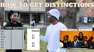 HOW I GOT Distinctions in Matric and University [upl. by Roane612]