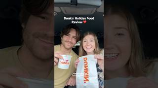 dunkin holiday food review❤️ pt 1 dunkindonuts dunkin dunkinfood shorts ytshorts [upl. by Sine]