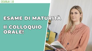 Esame di Maturità 2022  IL COLLOQUIO ORALE [upl. by Anuqahs121]