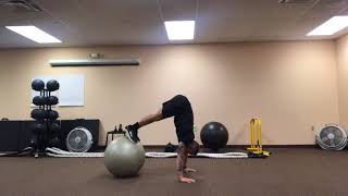 Stability Ball Pike Variations [upl. by Clough]