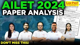 AILET 2024 Complete Paper Analysis with InDepth Solutions  AILET 2024 Paper Analysis  AILET 2024 [upl. by Ogu114]