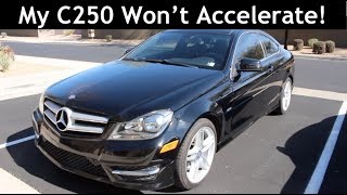 Mercedes C Class Loses Power  75K Mile Review W204 C250 [upl. by Suedaht157]