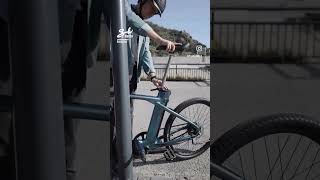 Yerka vélo électrique avec un antivol intégré à son cadre [upl. by Anawyt]