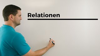 Relationen Linkstotal rechtseindeutig dann Funktion  Mathe by Daniel Jung [upl. by Jenei]