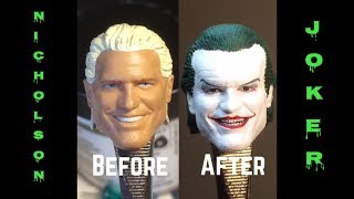 Jack Nicholson Joker custom head made for BurnoutInc [upl. by Clive471]