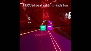 Beat saber mods gaming vr beatsaber shorts [upl. by Anialad]