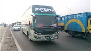 ROZINA New sleeper bus diper and driver responce [upl. by Lemar]