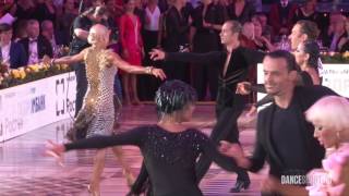 Riccardo Cocchi  Yulia Zagoruychenko USA  14 Cha Cha Cha  WDC World Latin Championship 2016 [upl. by Harneen]