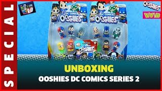 OOSHIES UNBOXING DC COMICS WAVE 2 BLEISSTIFTAUFSÄTZE [upl. by Gore]