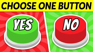 Choose One BUTTON 😱 YES or NO Challenge 🟢🔴 [upl. by Eran]