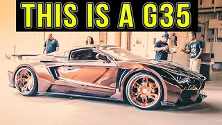 THE CRAZIEST G35 IVE EVER SEEN VAYDOR KIT at HOT IMPORT NIGHTS [upl. by Darill]