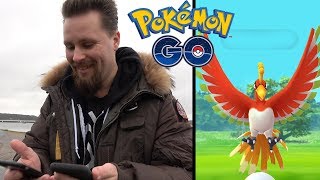 JAG FÅNGAR LEGENDARY HOOH  POKEMON GO RAIDS [upl. by Hedvig29]