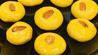 Milk powder amp condensed milk peda recipe 10 minute instant kesar Peda  instant kesar Peda recipe [upl. by Aiyram]